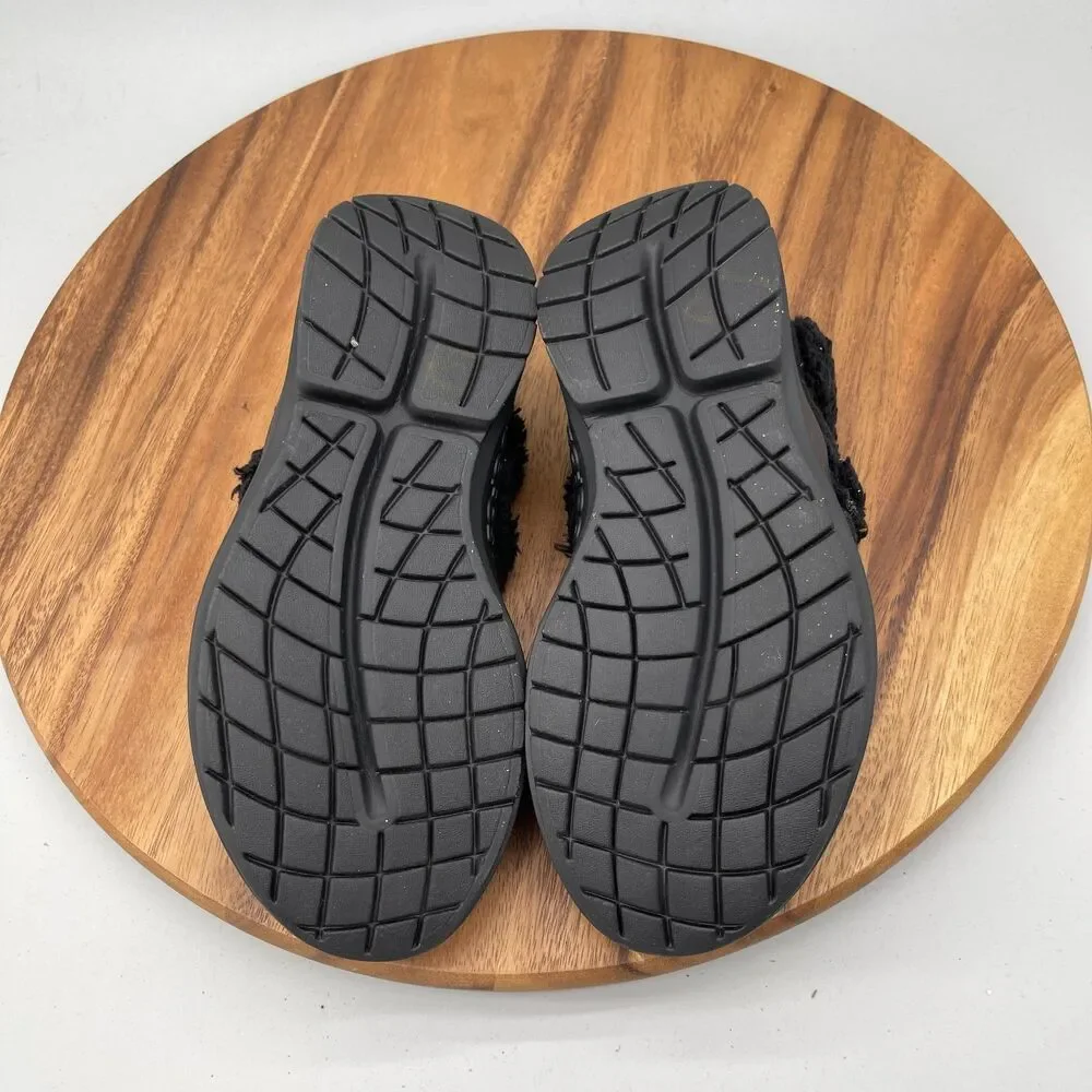 Oofos OOcoozie Low Shoes Womens Size 7.5 Black Recovery Walking Slip On Comfort - Picture 7 of 9